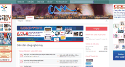 Desktop Screenshot of news.congnghemay.net