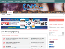 Tablet Screenshot of news.congnghemay.net